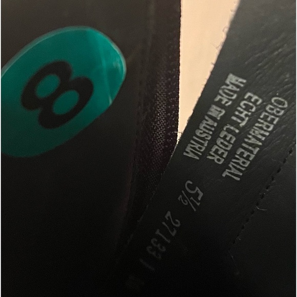 NEW paul green black crinkled patent leather ankle boots - Picture 7 of 8